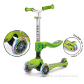 3 Wheeled Scooter for Kids - Foldable Stand Child Toddlers Toy Kick Scooters w/ Built-in LED Wheel Lights, Anti-Slip Wide Deck